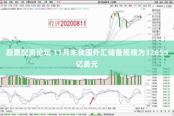 股票配资论坛 11月末我国外汇储备规模为32659亿美元